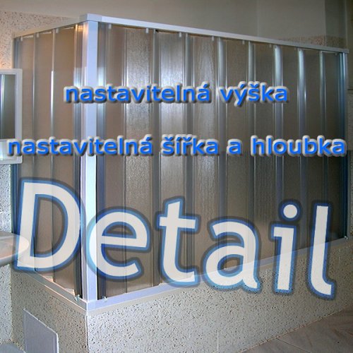 Vanový kout Akvabel s nastavitelnými rozměry