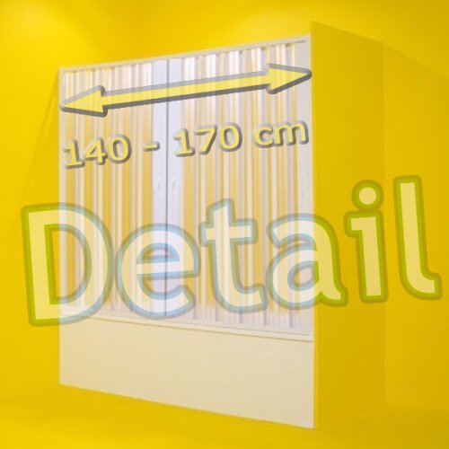 Vanová zástěna MARTE - CENTRAL 170 cm