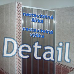 Sprchové dveře Akvabel s nastavitelnými rozměry